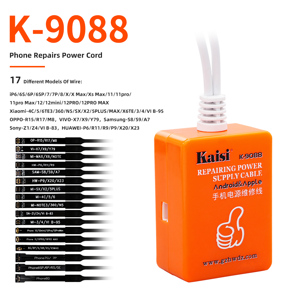 Xiaomi Power Tools - Kaisi 안드로이드 아이폰 공급 테스트 케이블,