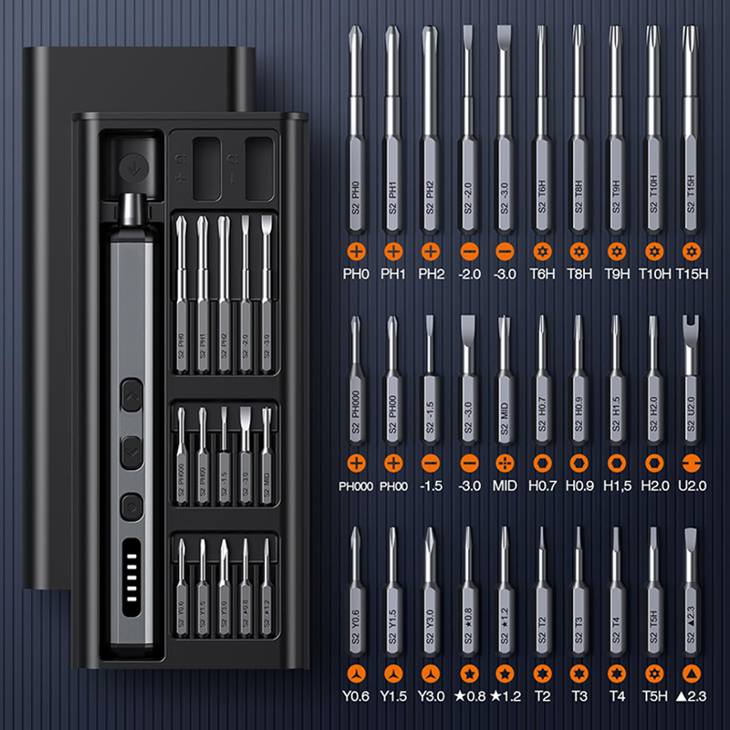 Xiaomi Power Tools - 전동 스크루드라이버 세트 정밀 전동 공구