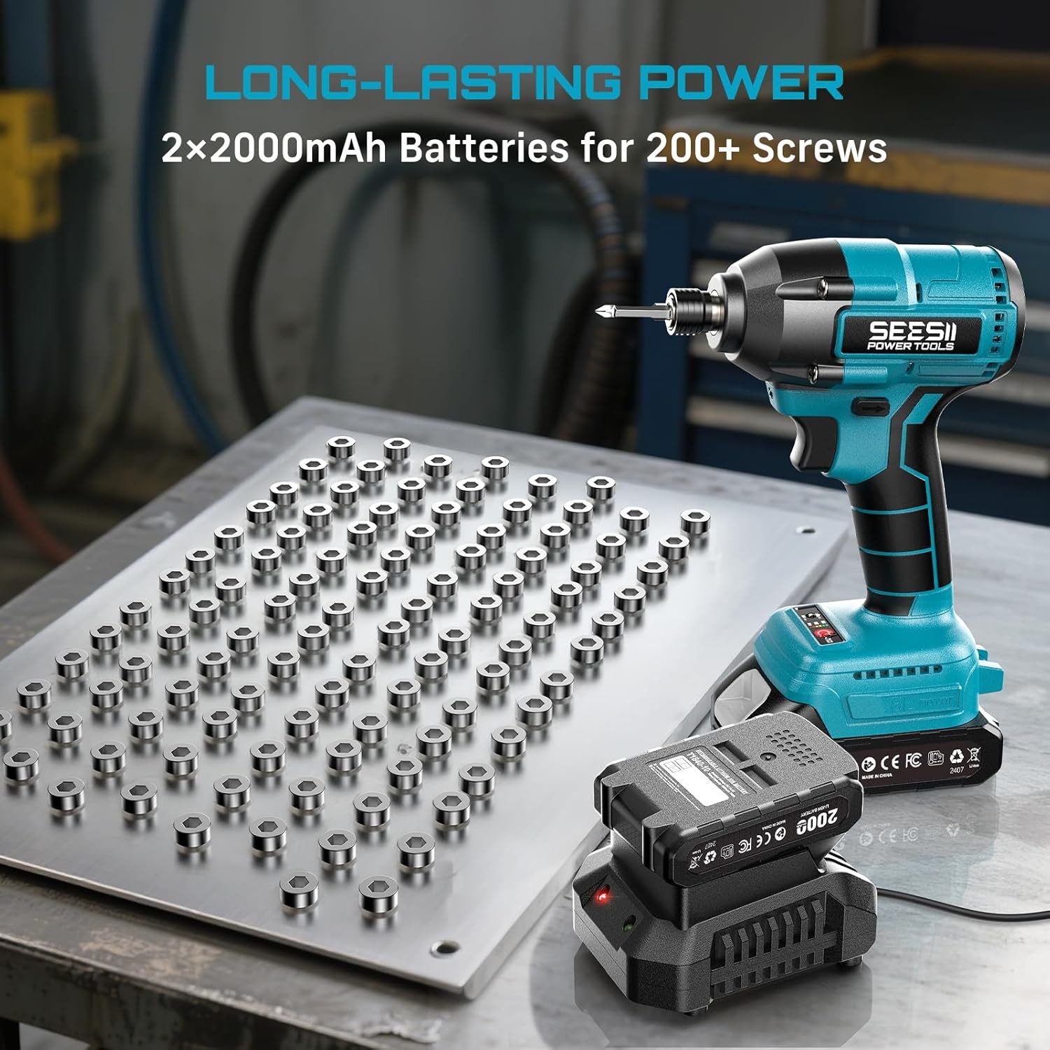 Power Tools Aeg - Seesii 전기 스크루드라이버 180N.m 무선 브러시리스