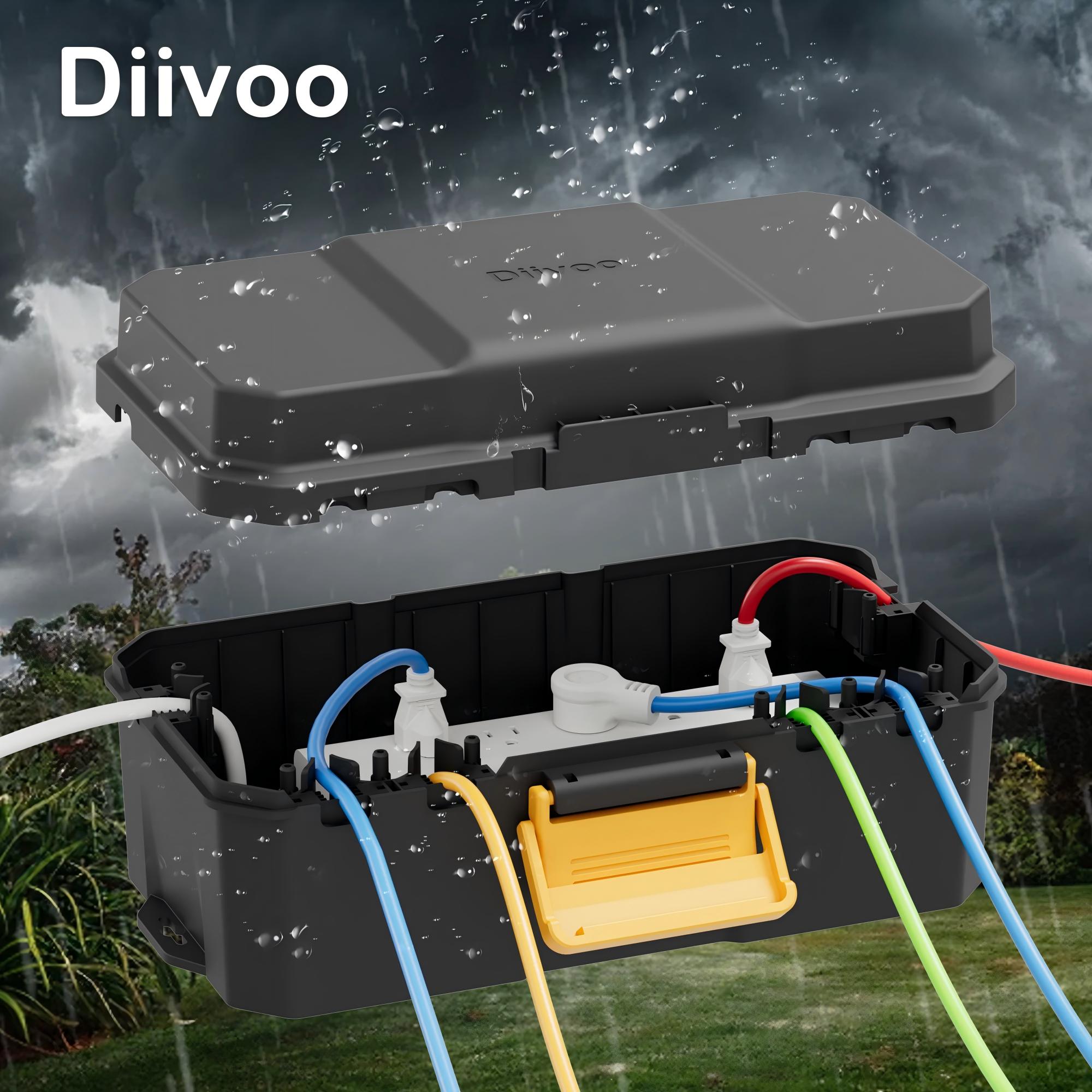 Power Tools Extension - Diivoo 방수 전기 상자 외부 케이블
