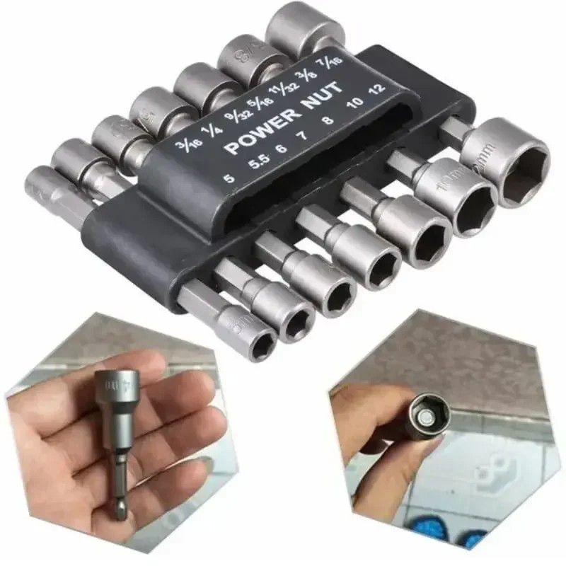 Power Tools List - 9/14Pcs 세트 소켓 렌치 전원 드릴