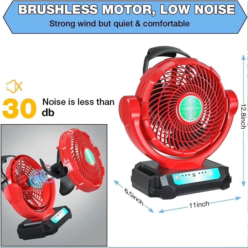 밀워키 18V 리튬 이온 배터리용 무선 팬 휴대용 건설 - Power Tools In Construction 리뷰 및 가격