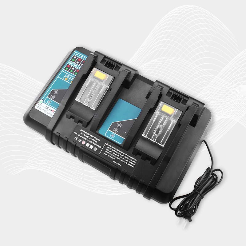 듀얼 포트 고속 충전기 마키타 14.4-18V 리튬 이 - Power Tools Toolstation 리뷰 및 가격