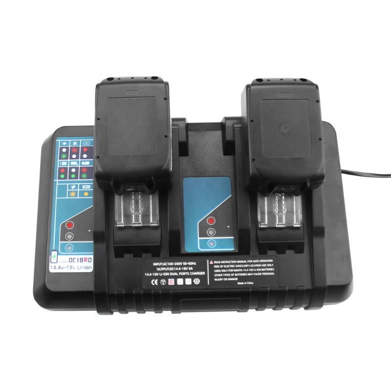 듀얼 포트 고속 충전기 마키타 14.4-18V 리튬 이 - Power Tools Toolstation 리뷰 및 가격