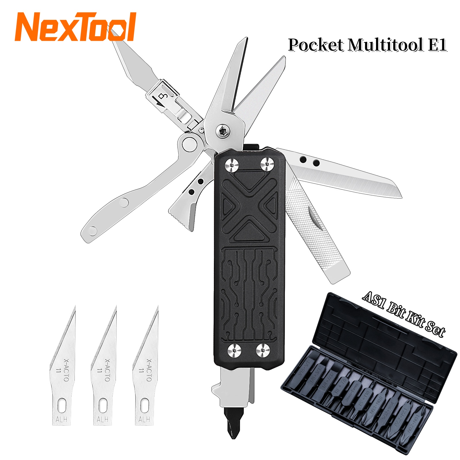 NexTool 10 in 1 포켓 멀티툴 E1 접이식  - Xiaomi Power Tools 리뷰 및 가격