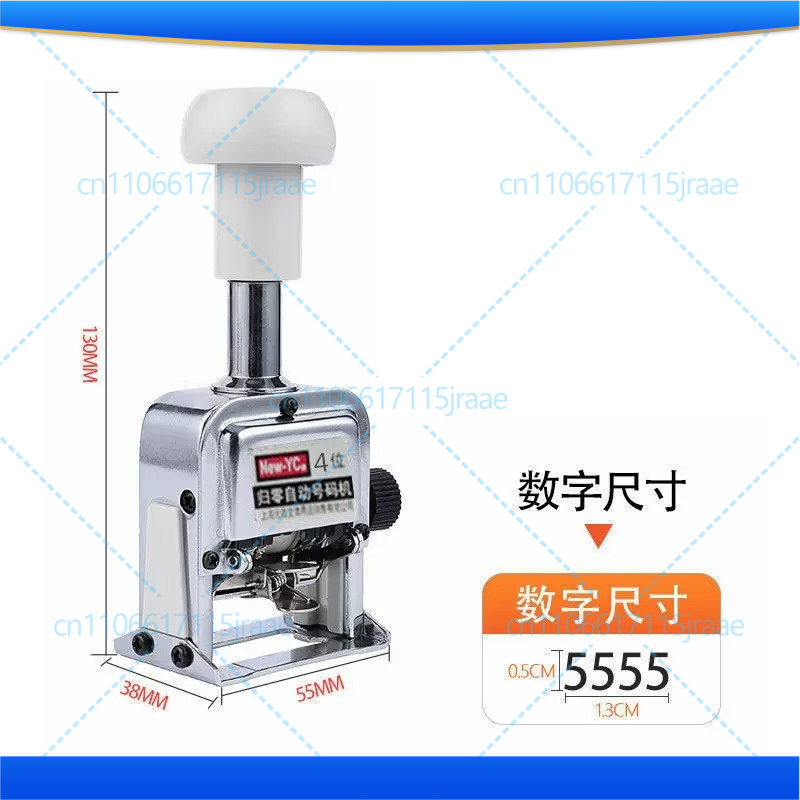 1개 자동 페이지 번호 매기기 기계 3-4-5-6자리  - Zero Power Tools 리뷰 및 가격