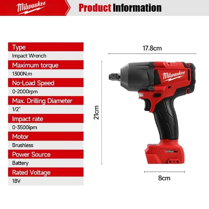 밀워키 브러시리스 무선 전동 공구 키트 임팩트 렌치 해 - Power Tools Aeg 리뷰 및 가격