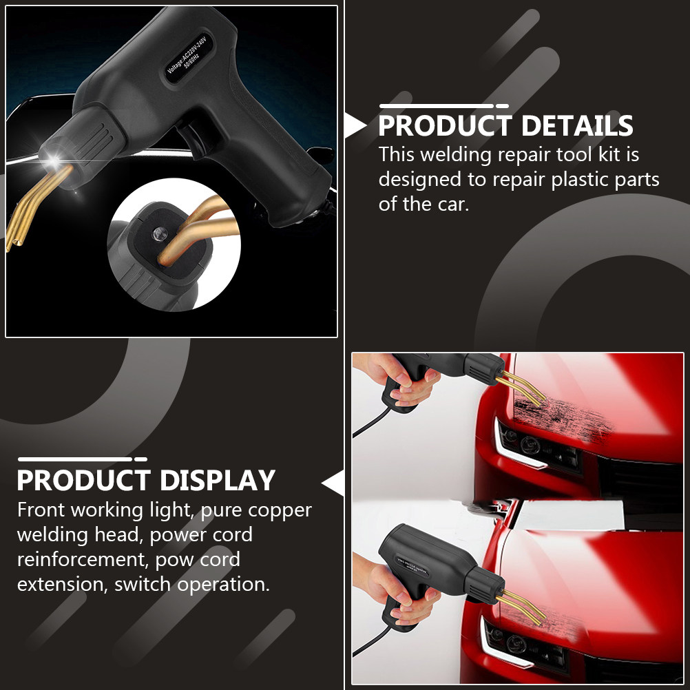 자동차 범퍼 수리 키트 플라스틱 용접 도구 (전면 작업 - Power Tools Extension 리뷰 및 가격