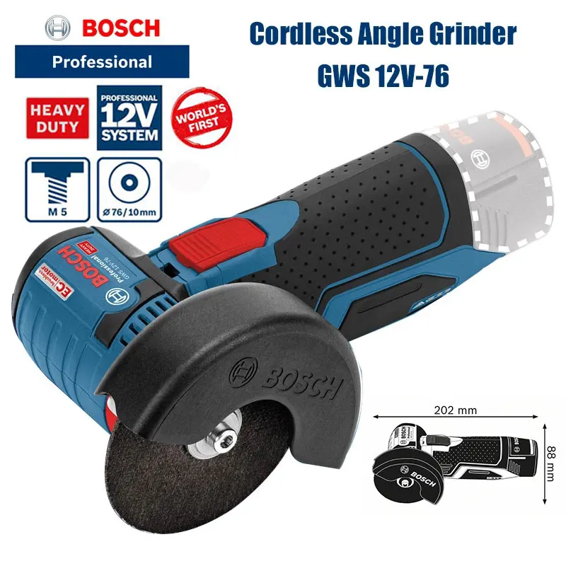 보쉬 GWS 12V-76 프로페셔널 12V 무선 앵글  - Power Tools Cordless 리뷰 및 가격