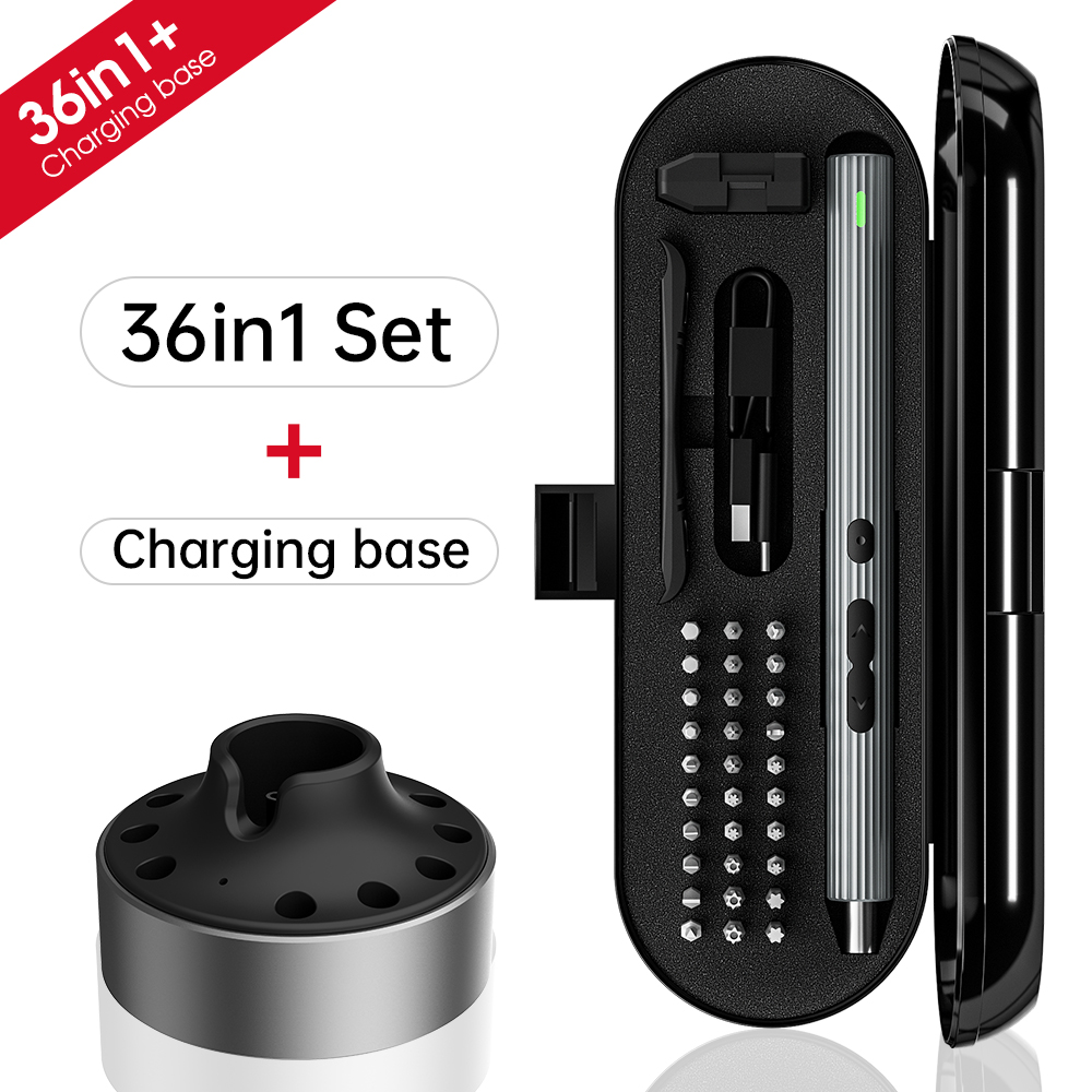 정밀 전기 스크루 드라이버 세트, 충전식 마그네틱 미니 - Xiaomi Power Tools 리뷰 및 가격