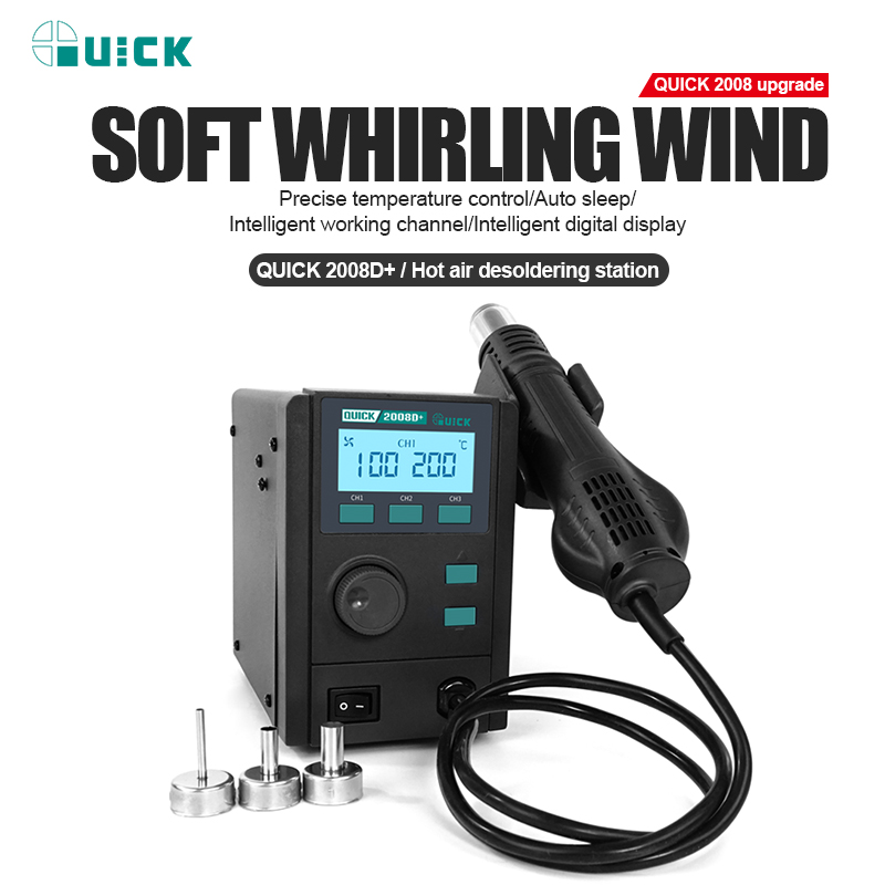 QUICK 2008D + 납땜 제거 재작업 스테이션 지 - Power Tools Station 리뷰 및 가격