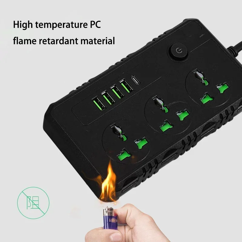 4개의 USB 포트와 1개의 타입-C 포트가 있는 멀티 - Power Tools Extension 리뷰 및 가격