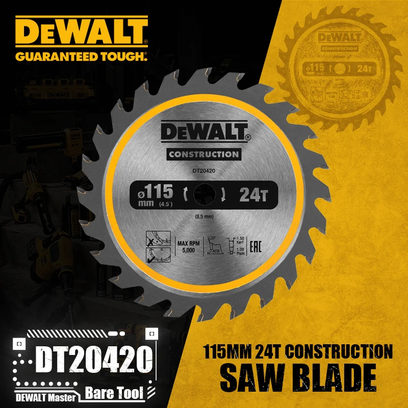 DEWALT DT20420 건설 Circ 톱 블레이드  - Power Tools In Construction 리뷰 및 가격