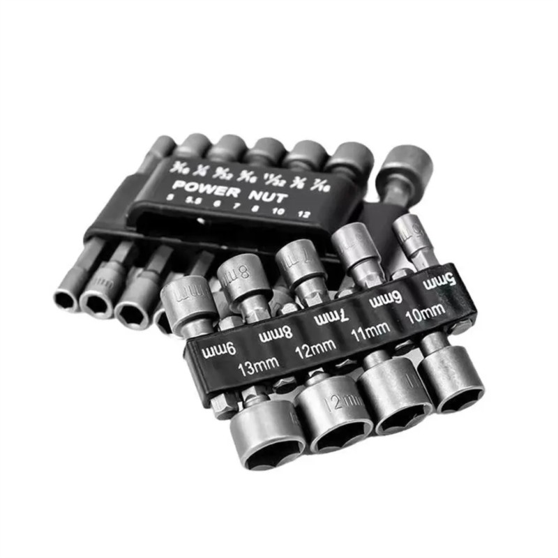 9/14Pcs 세트 소켓 렌치 전원 드릴 비트 너트 드 - Power Tools List 리뷰 및 가격