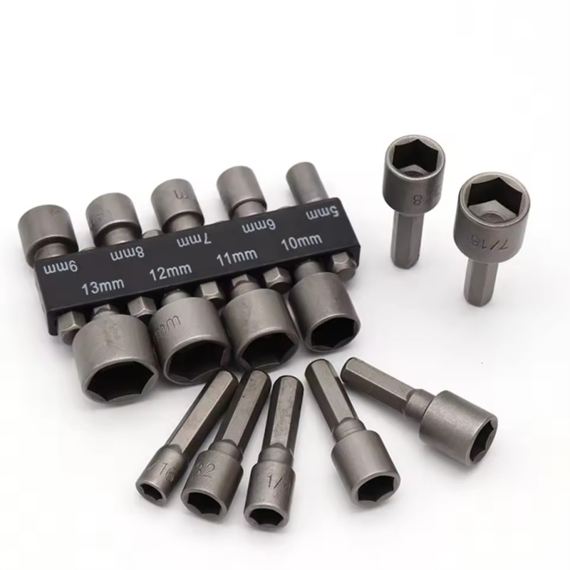 9/14Pcs 세트 소켓 렌치 전원 드릴 비트 너트 드 - Power Tools List 리뷰 및 가격