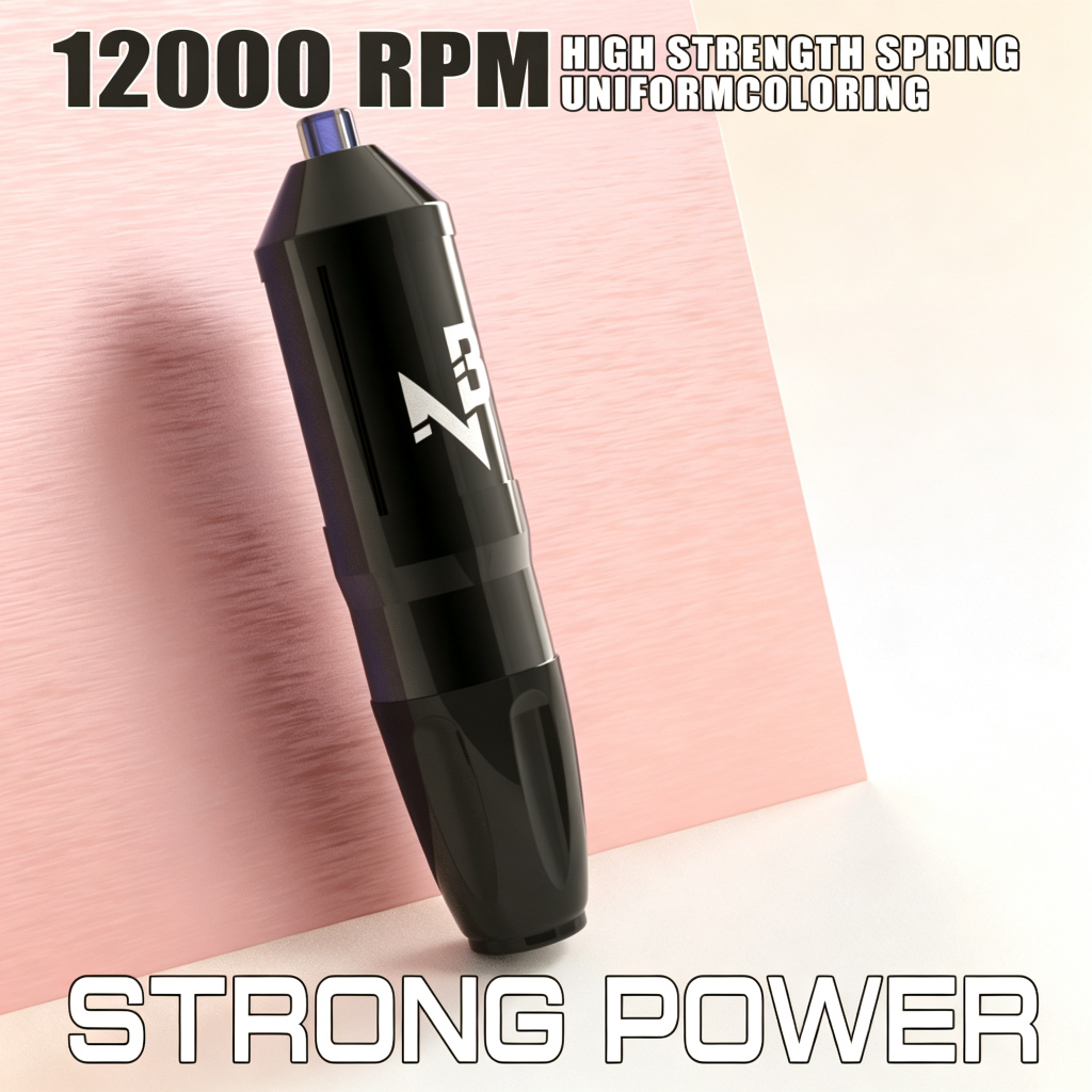 무선 로터리 문신 펜 머신 키트 1100Mah 통합 전 - Power Tools List 리뷰 및 가격
