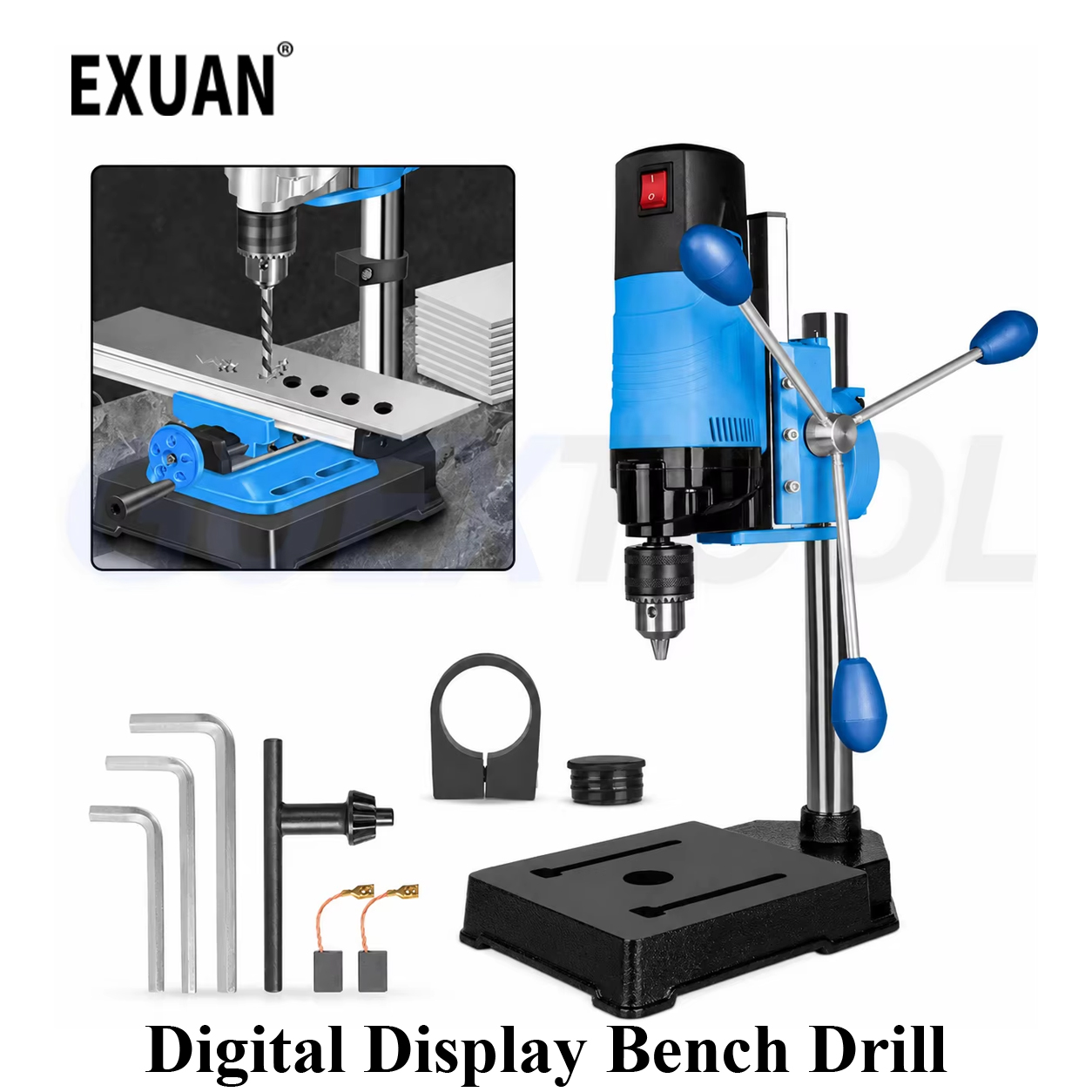 디지털 디스플레이 벤치 드릴 공구 1200W 고출력 고 - Power Tools Display 리뷰 및 가격