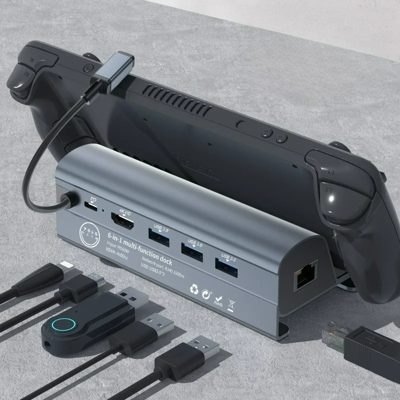 스팀덱 도킹 스테이션 베이스 지원 핸드헬드 액세서리,  - Power Tools Steam Deck 리뷰 및 가격