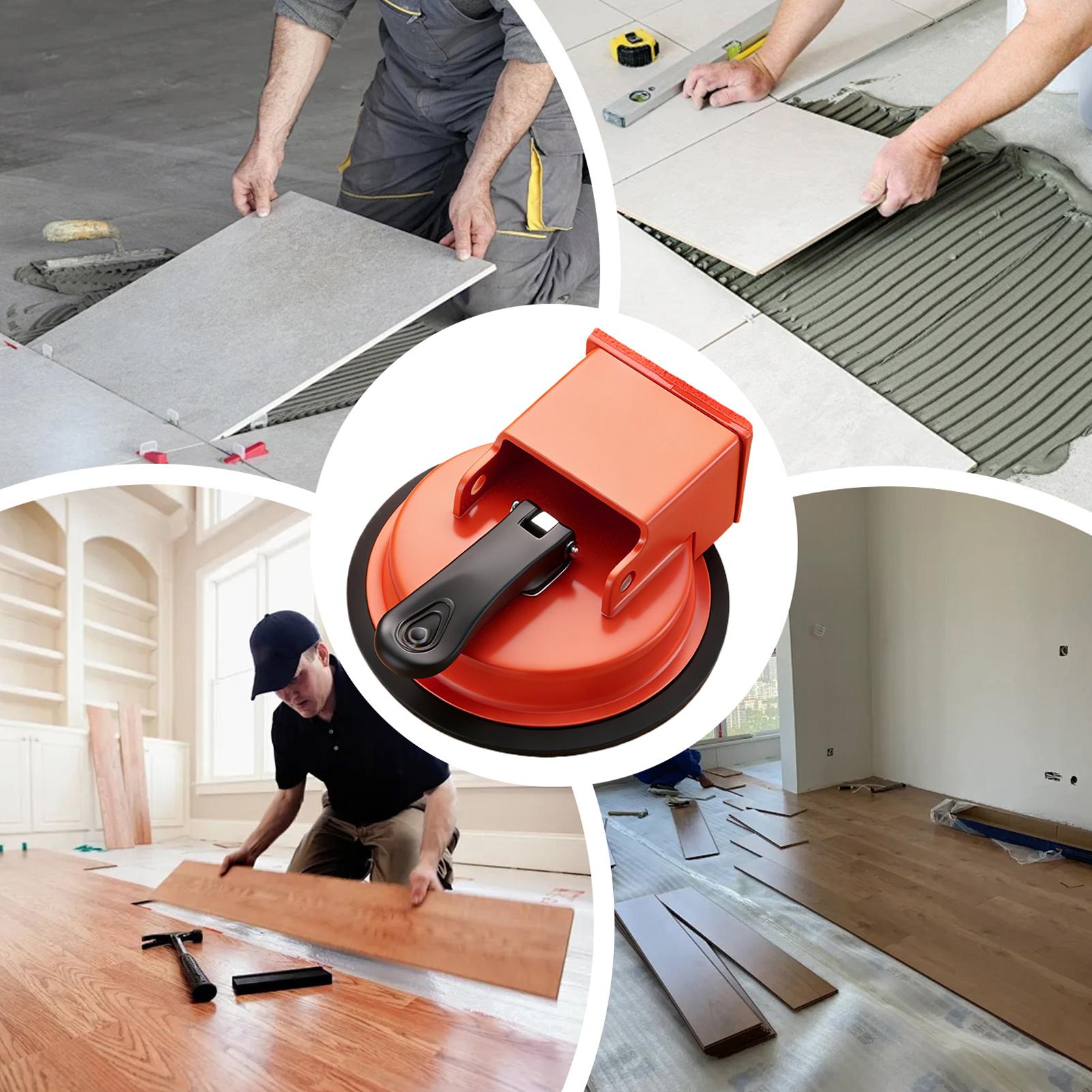 강력한 진공 흡착 컵 그래버, 타일 베이스보드 포장재  - Power Tools In Construction 리뷰 및 가격