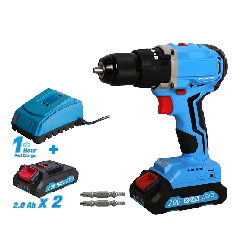 20V 무선 브러시리스 드릴 파워툴 세트 리튬 이온 임 - Power Tools Cordless 리뷰 및 가격