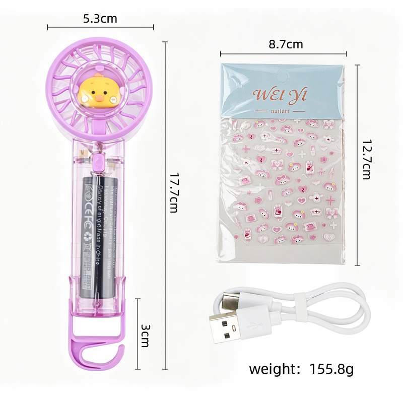 휴대용 USB 충전식 전기 선풍기 투명 미니 핸디 선풍 - Power Tools Extension 리뷰 및 가격